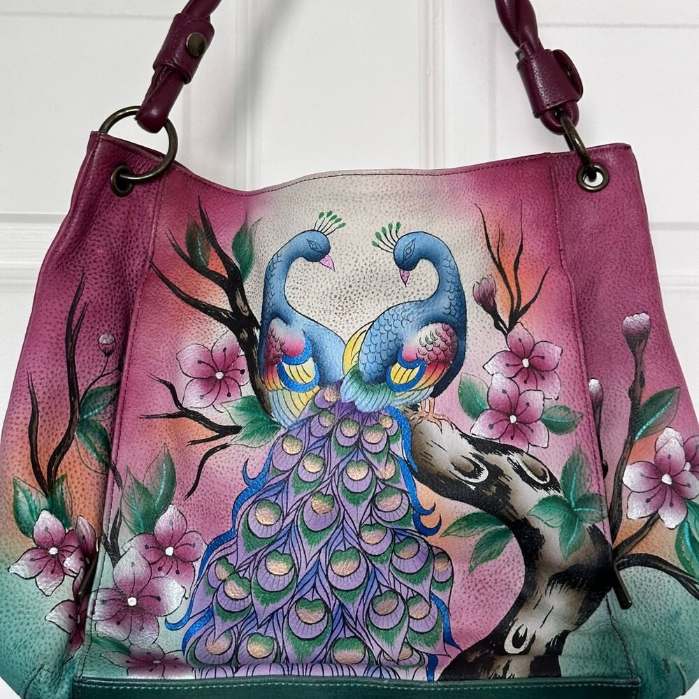 Anuschka leather bag (#16)